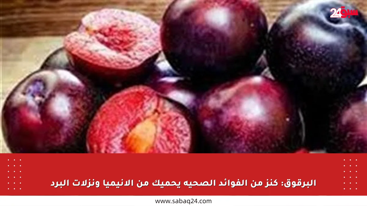 البرقوق: كنز من الفوائد الصحية يحميك من الأنيميا ونزلات البرد